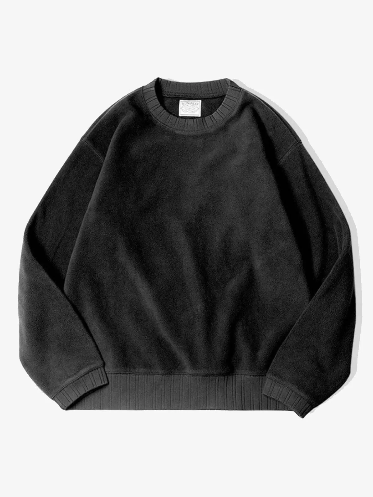 Polar Fleece Sweatshirt with Thumbhole Sleeves sold by Karaku product image thumbnail 2