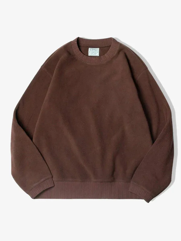 Polar Fleece Sweatshirt with Thumbhole Sleeves sold by Karaku