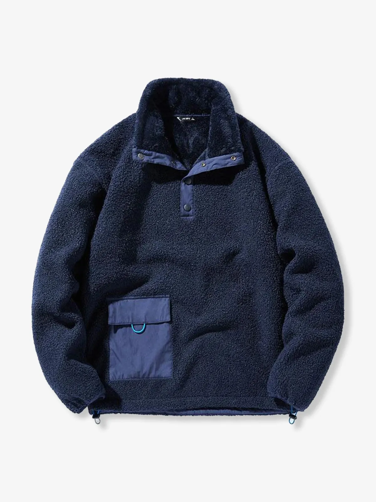 Boa Fleece Sweatshirt with Elbow Patches sold by Karaku product image thumbnail 3