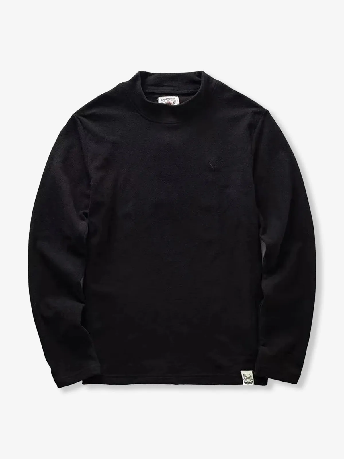 Stretch Brushed High-Neck Sweatshirt sold by Karaku product image thumbnail 3