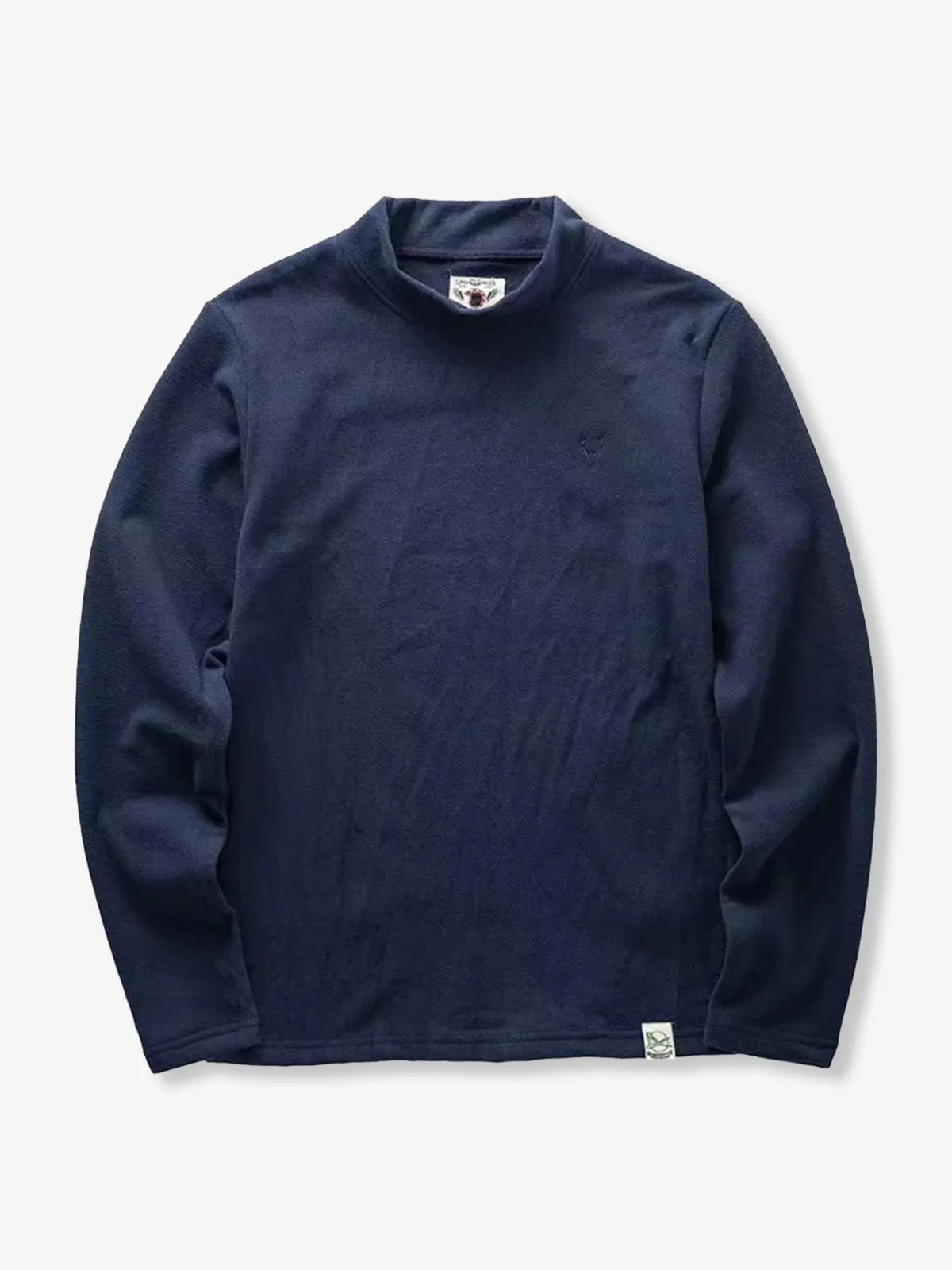 Stretch Brushed High-Neck Sweatshirt sold by Karaku product image thumbnail 2