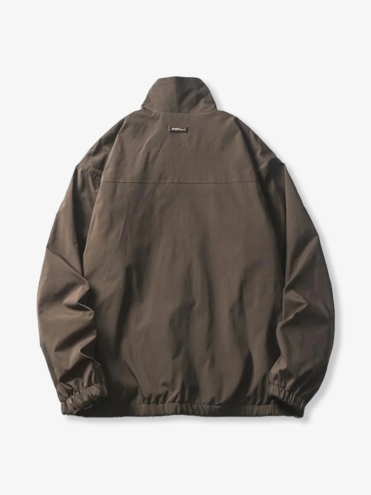 Reversible Stand-Collar Harrington Jacket sold by Karaku product image thumbnail 5