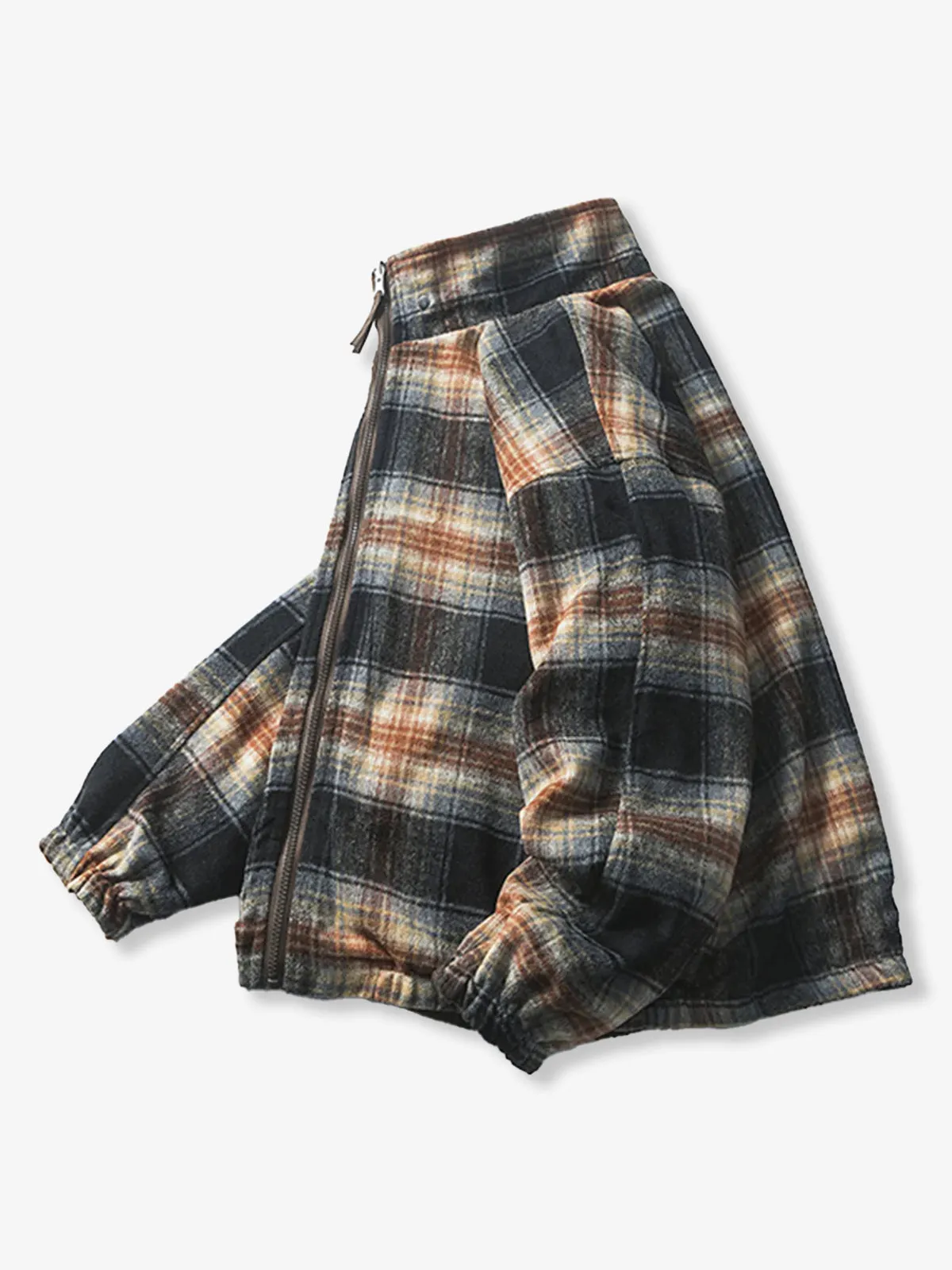 Reversible Stand-Collar Harrington Jacket sold by Karaku product image thumbnail 3