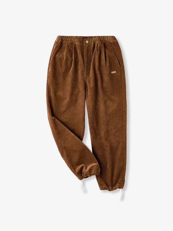 [Pre-order] Custom Corduroy Loose-Fit Easy Pants sold by Karaku