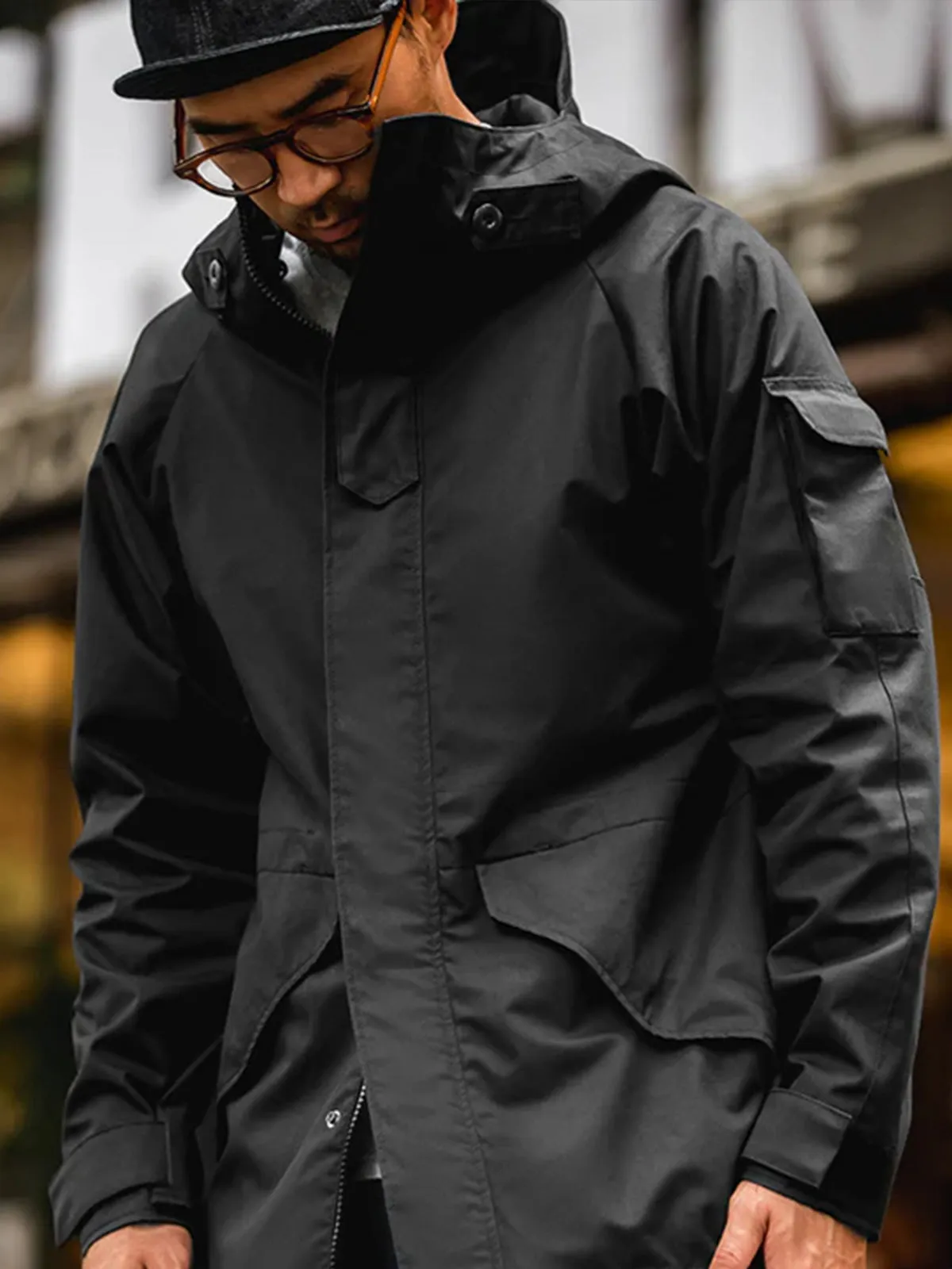 Outdoor Hooded ECWCS Functional Mountain Parka sold by Karaku product image thumbnail 2