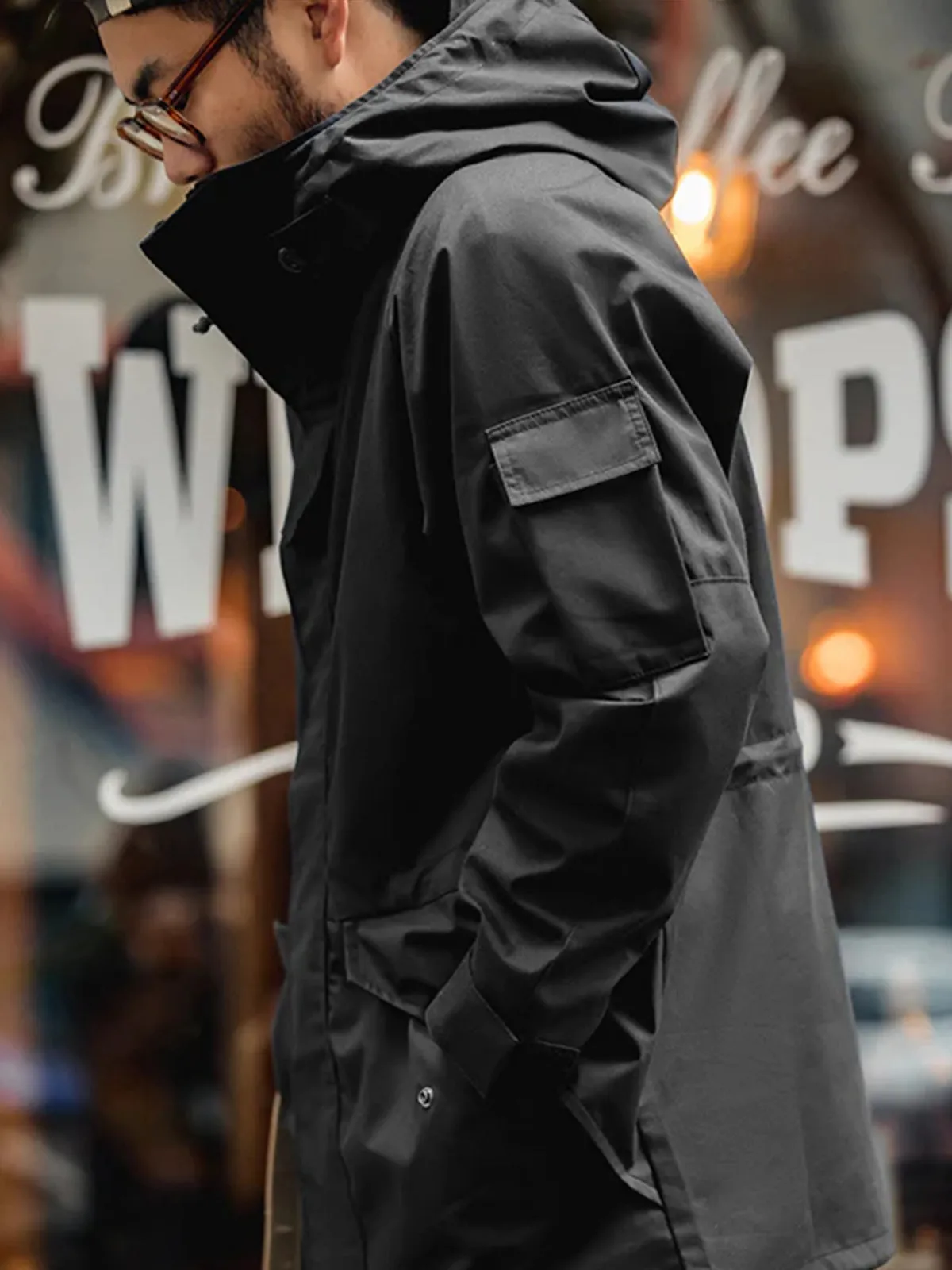 Outdoor Hooded ECWCS Functional Mountain Parka sold by Karaku product image thumbnail 3