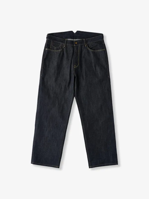 14.75oz Heavyweight Denim Pants with Cinch Back sold by Karaku