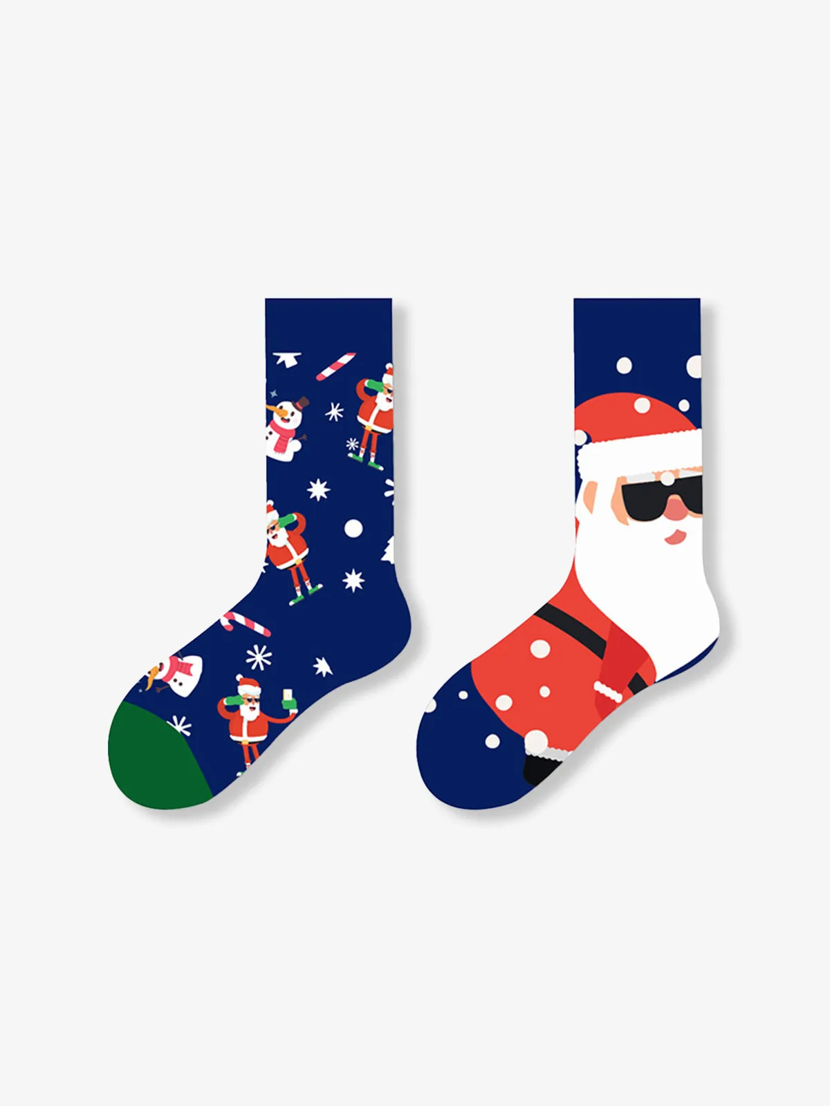 Christmas Pattern Crew Socks sold by Karaku product image thumbnail 5