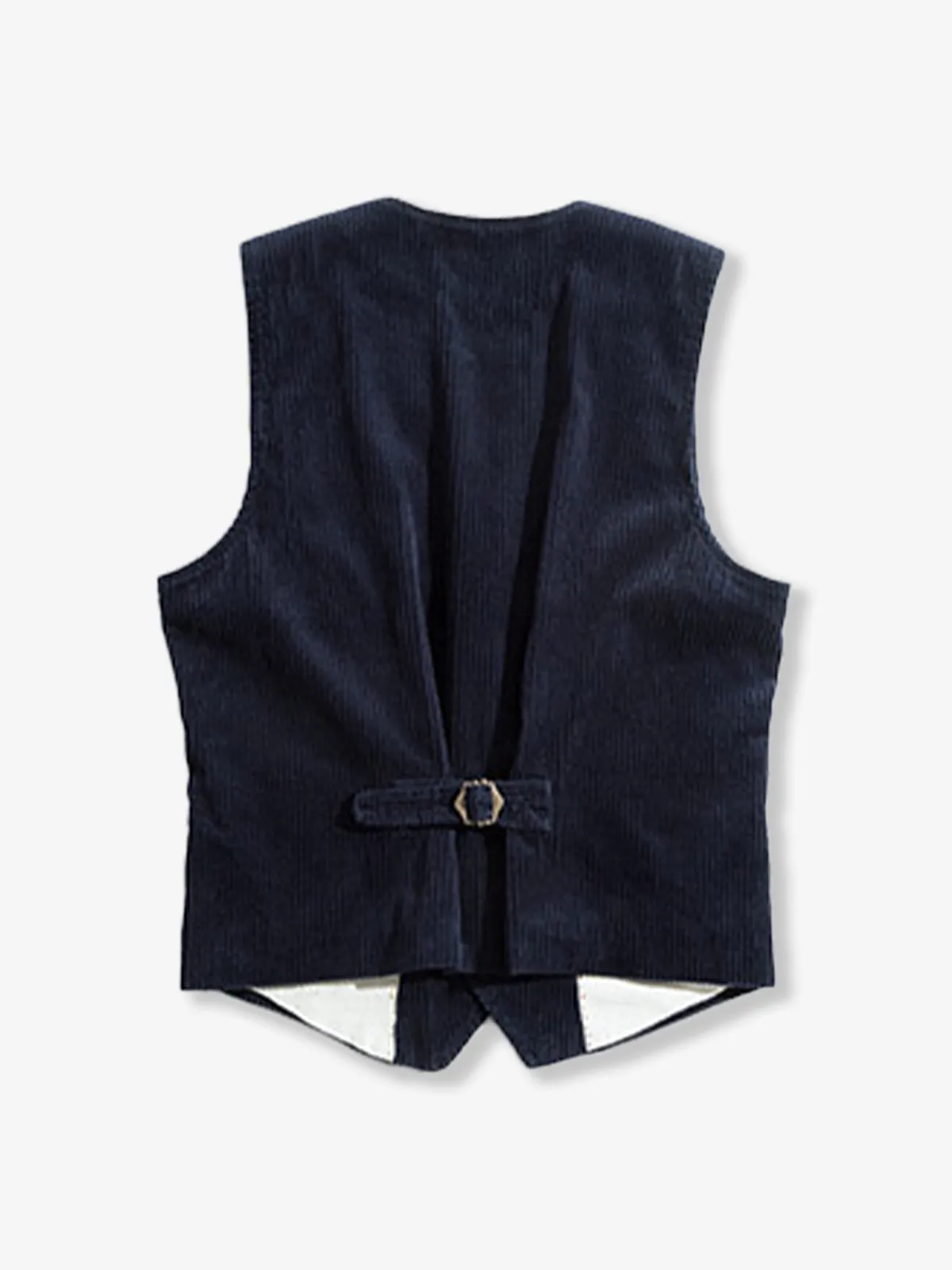V-neck Corduroy Work Vest sold by Karaku product image thumbnail 4