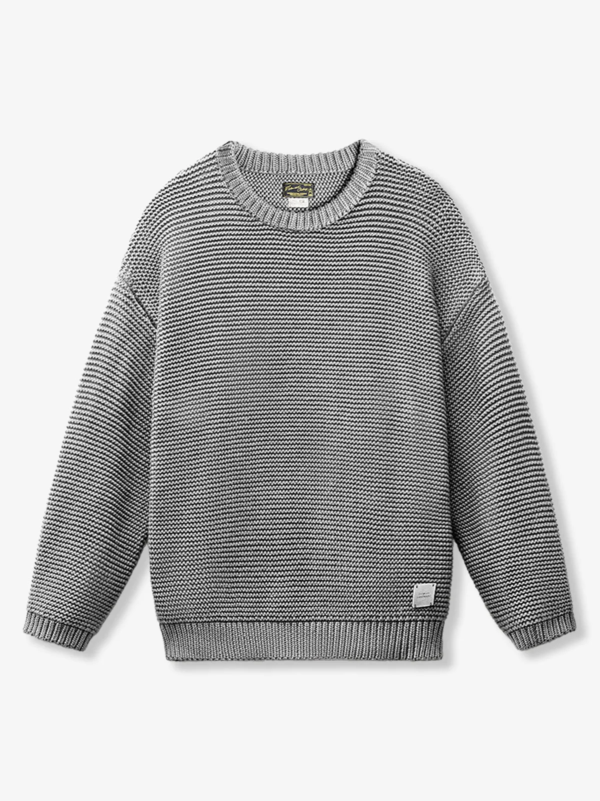 Heavyweight Pearl-Knit Crewneck Sweater sold by Karaku product image thumbnail 2