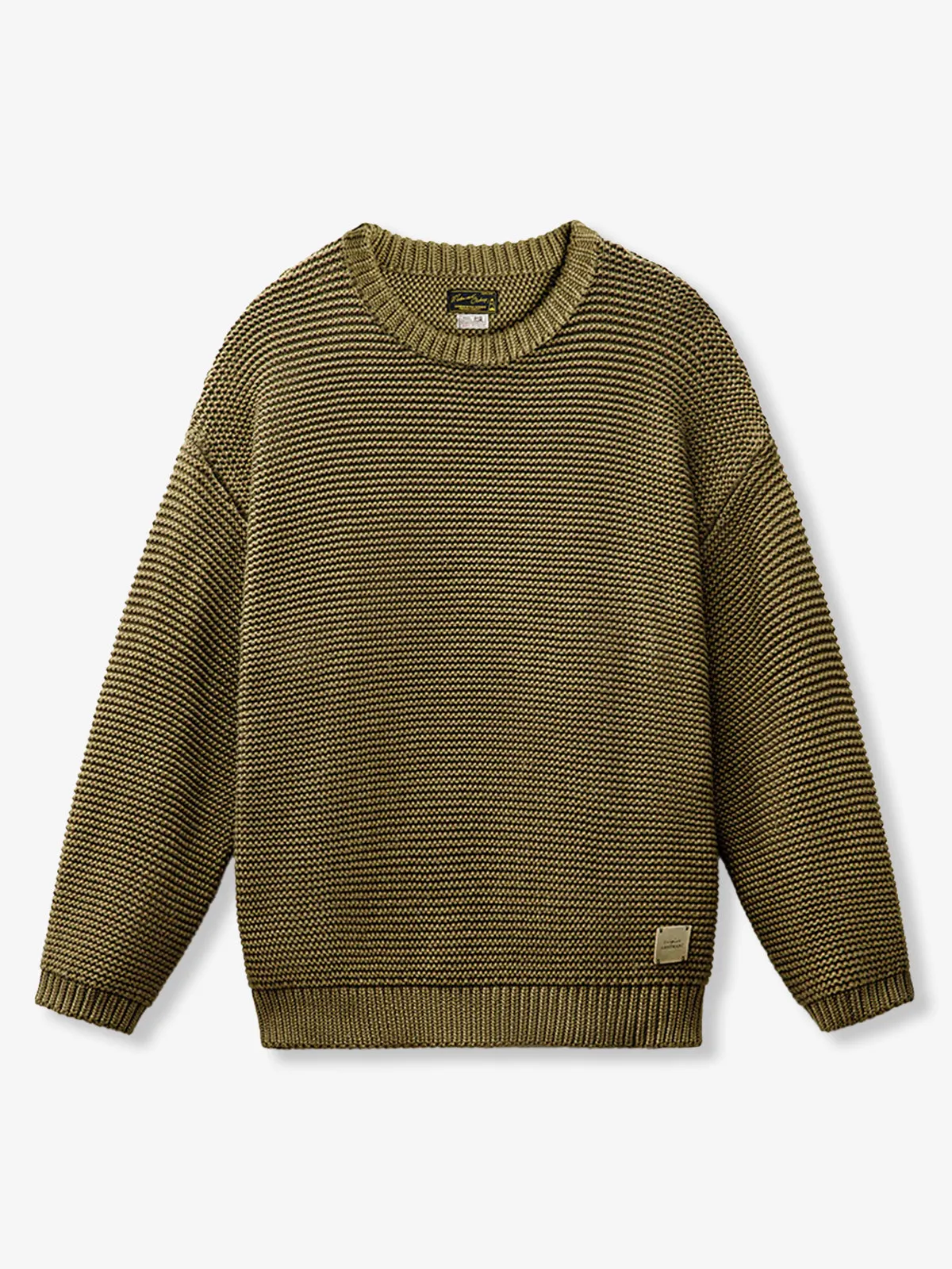 Heavyweight Pearl-Knit Crewneck Sweater sold by Karaku product image thumbnail 3