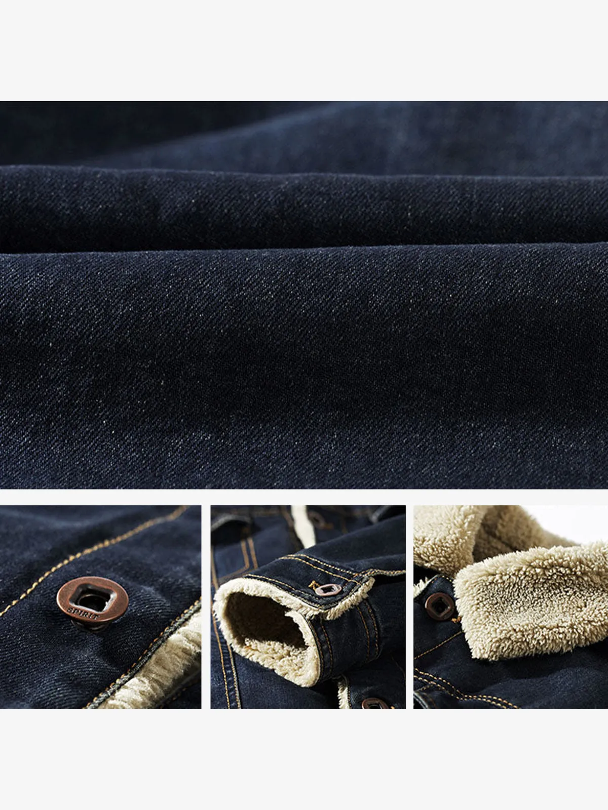 Heavyweight Demin Work Jacket sold by Karaku product image thumbnail 5