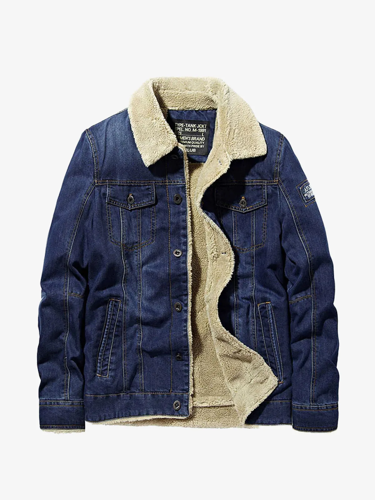 Heavyweight Demin Work Jacket sold by Karaku product image thumbnail 2