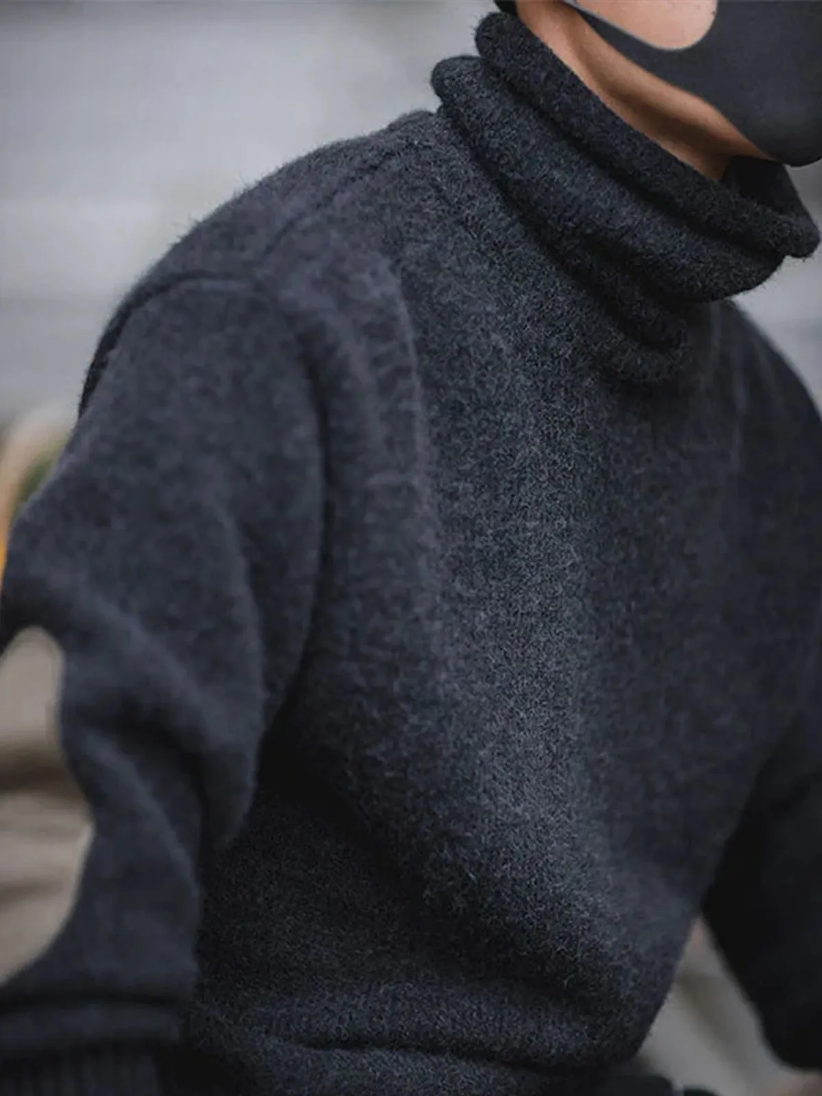 Mohair Turtleneck Sweater sold by Karaku product image thumbnail 5
