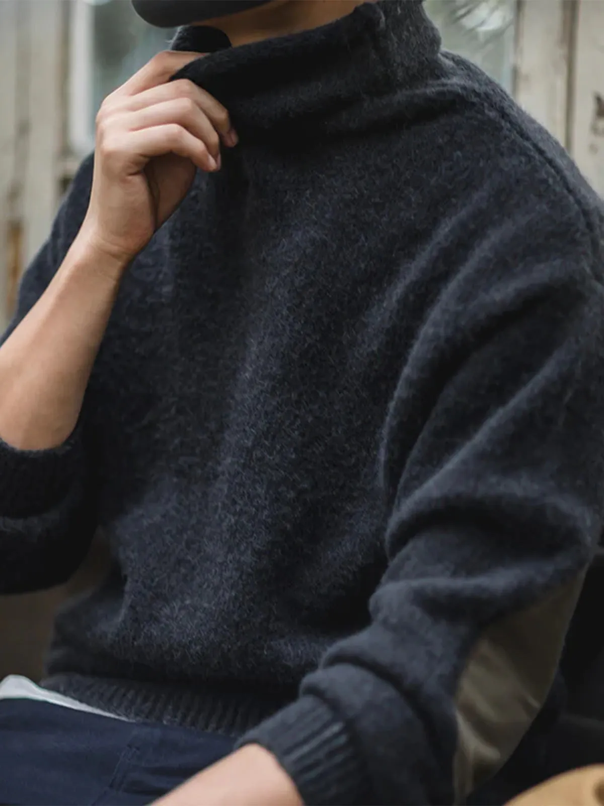 Mohair Turtleneck Sweater sold by Karaku product image thumbnail 3