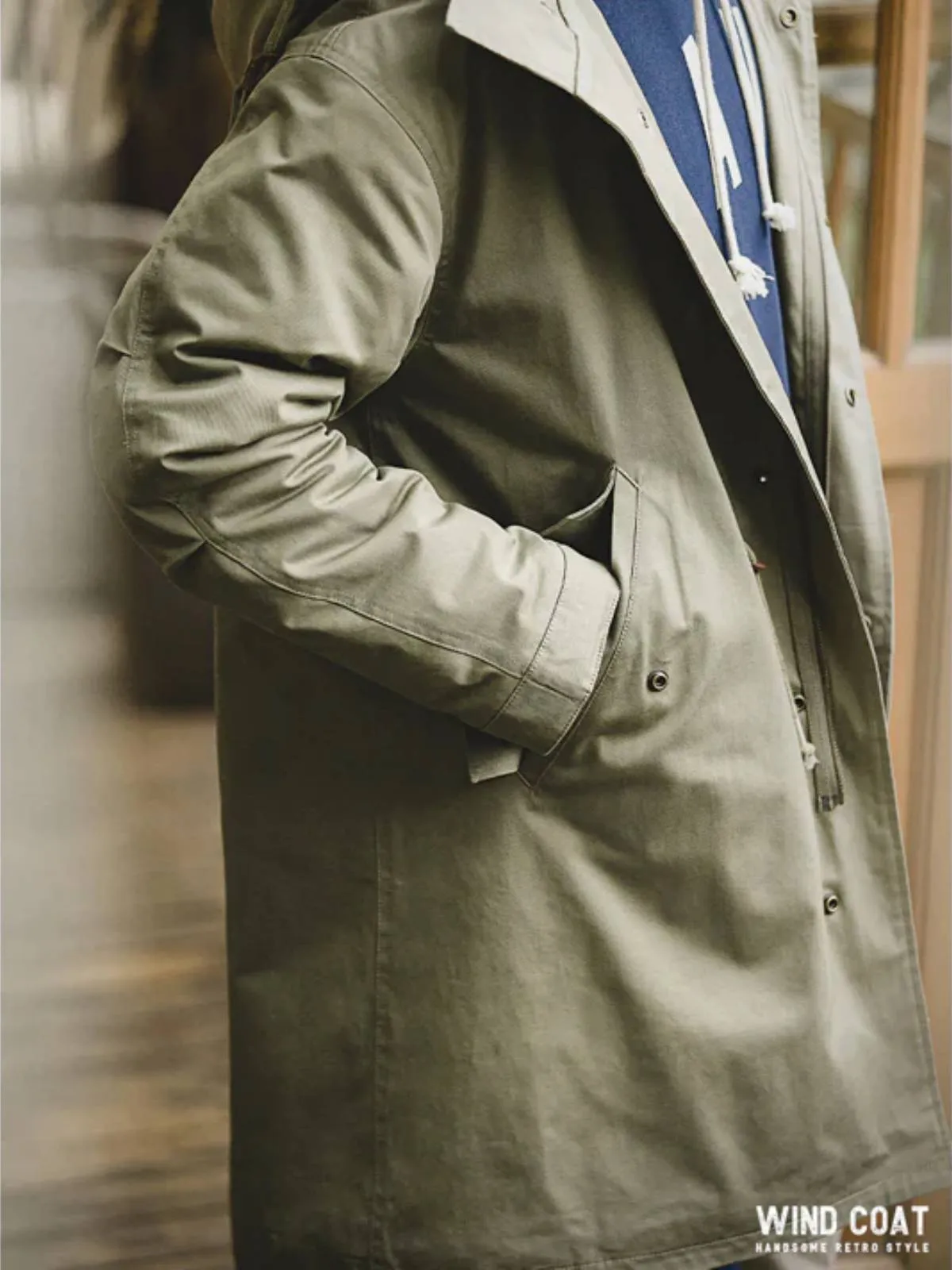 M-51 Faux Fur Liner Fishtail Parka sold by Karaku product image thumbnail 4