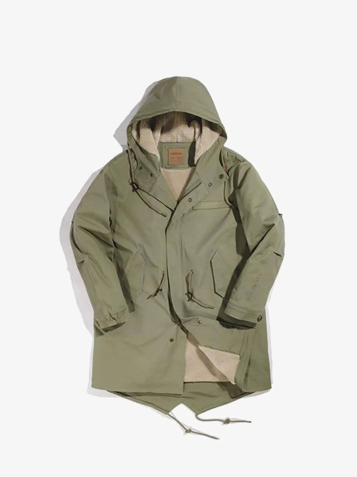 M-51 Faux Fur Liner Fishtail Parka sold by Karaku