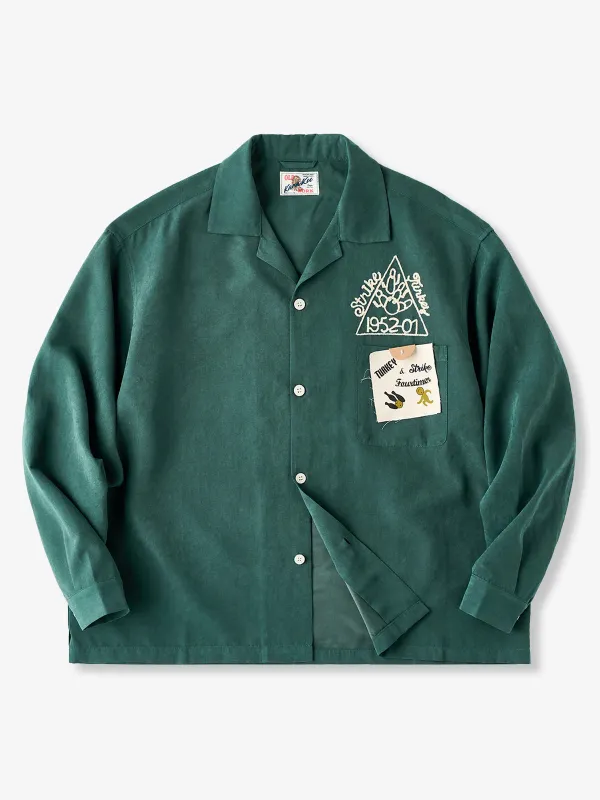 Bowling Cuban Collar Shirt sold by Karaku