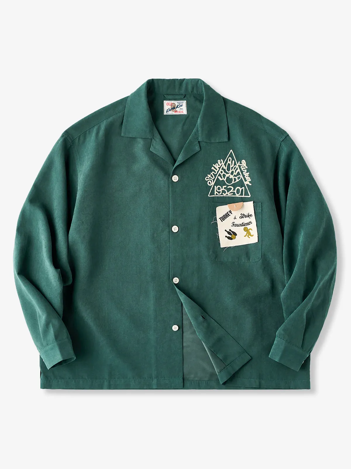 Bowling Cuban Collar Shirt sold by Karaku