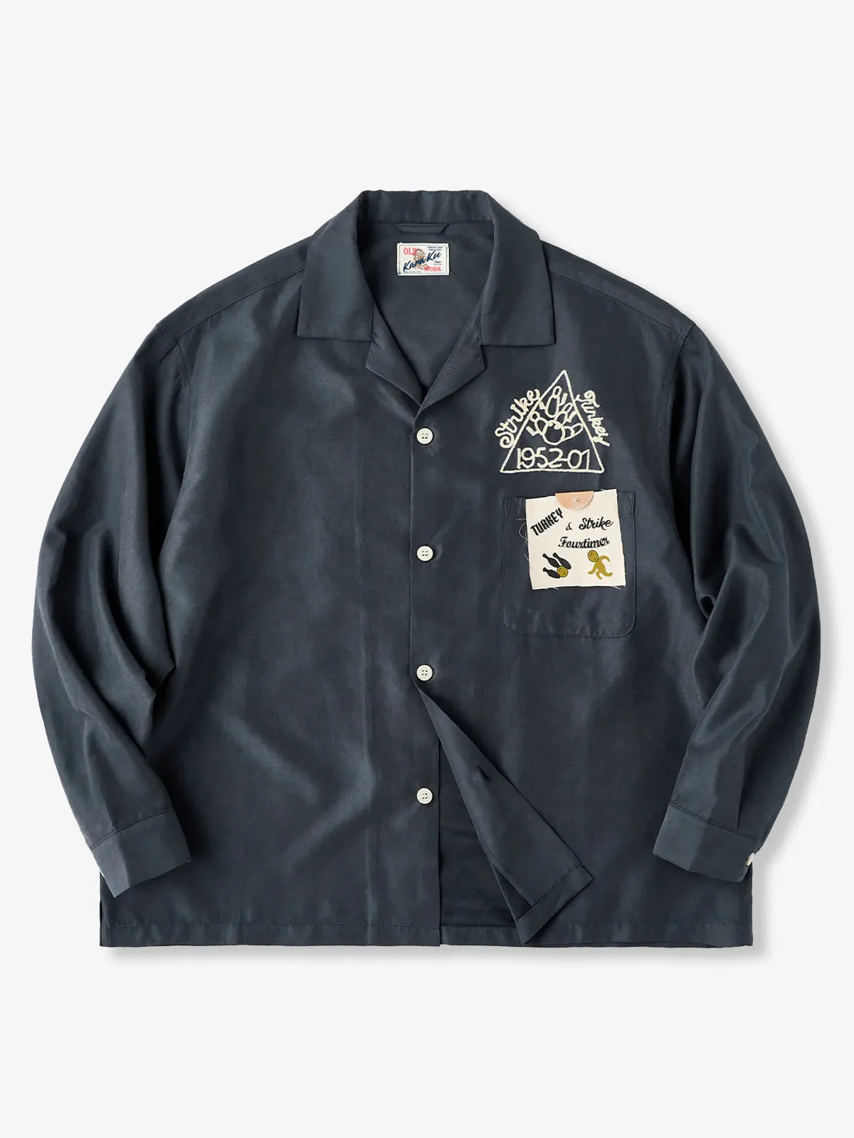 Bowling Cuban Collar Shirt sold by Karaku product image thumbnail 2