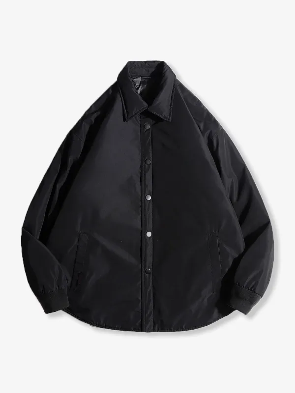 Snap Button Down Jacket sold by Karaku