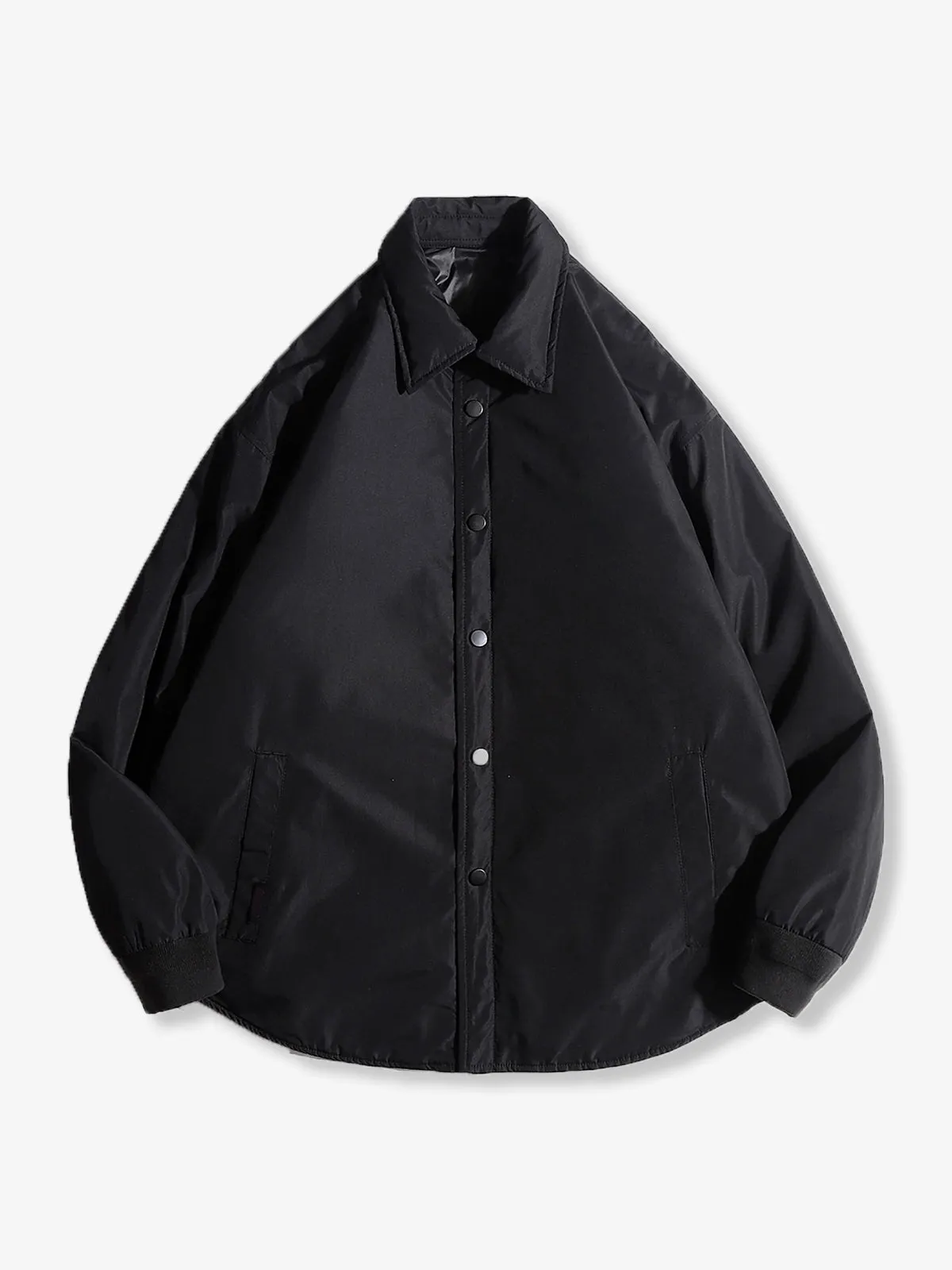 Snap Button Down Jacket sold by Karaku