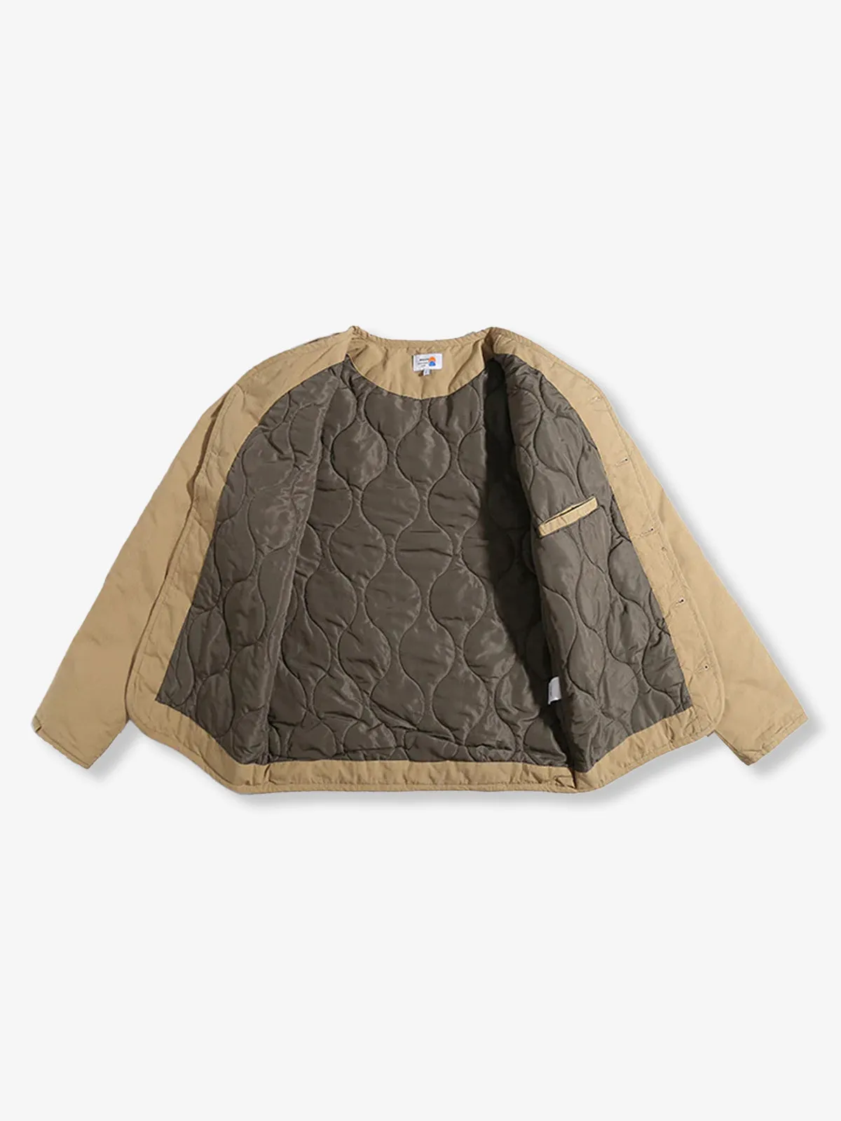 Quilted Lining Padded Jacket sold by Karaku product image thumbnail 4