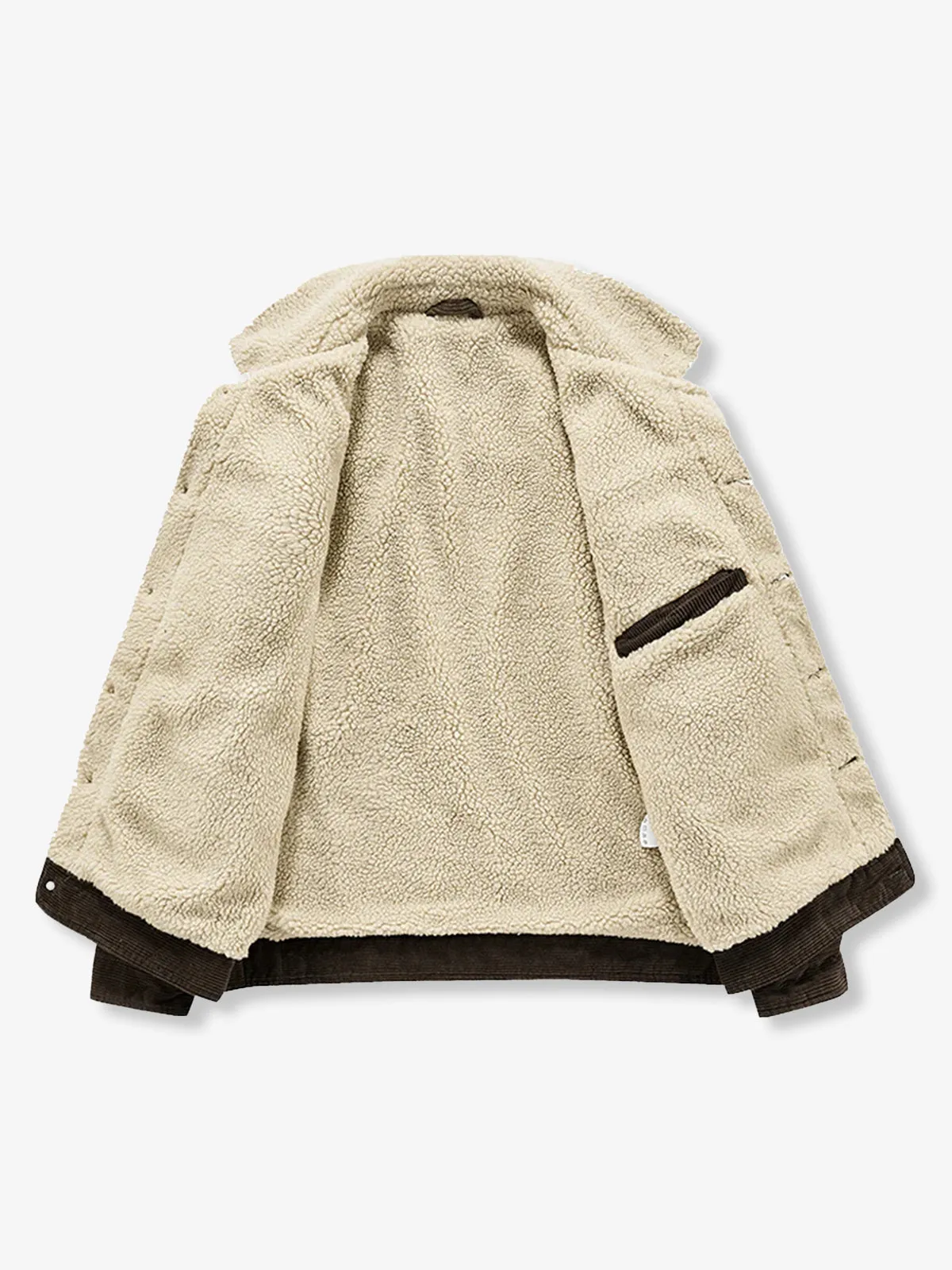 Corduroy Jacket with Boa Lining sold by Karaku product image thumbnail 5