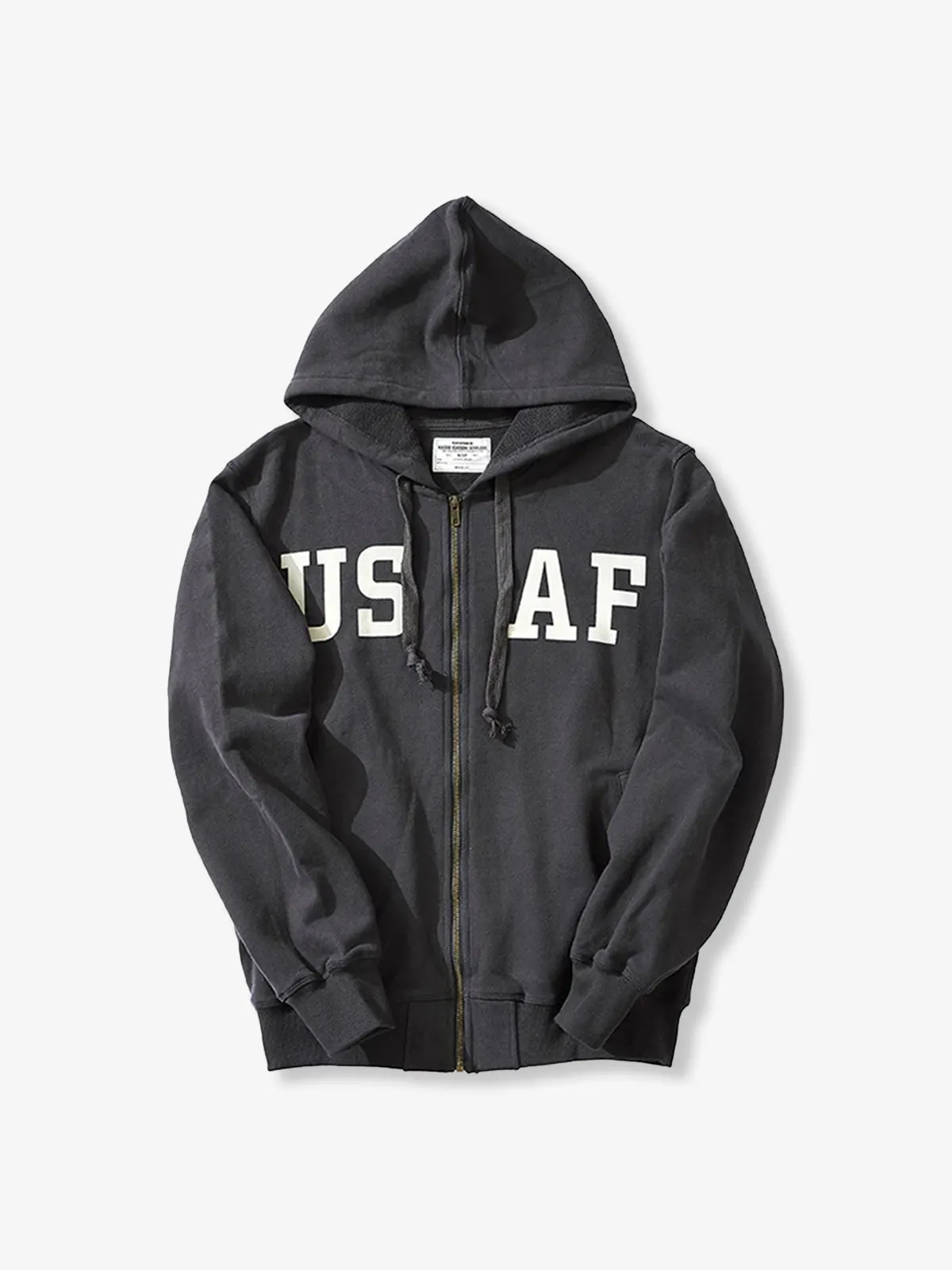 Military Print Zip-Up Hoodie sold by Karaku product image thumbnail 2