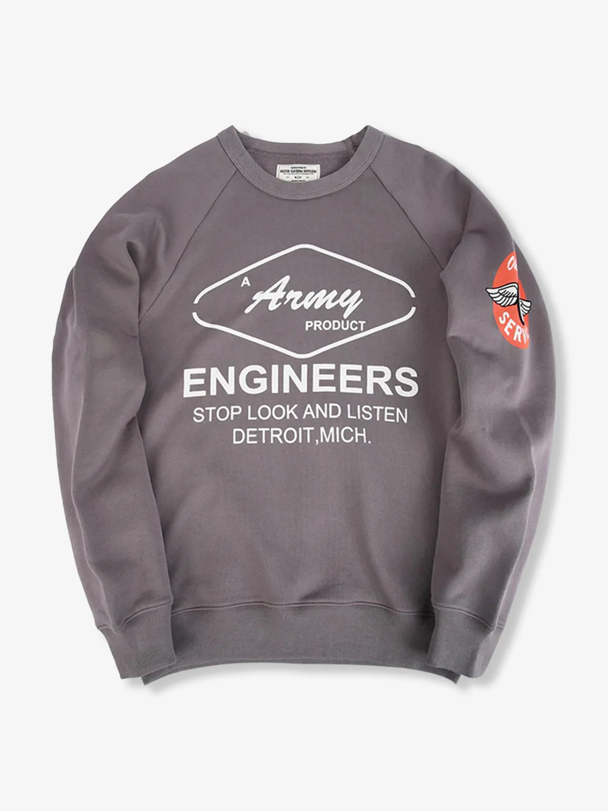 520g Heavyweight Brushed Fleece Sweatshirt sold by Karaku product image thumbnail 2