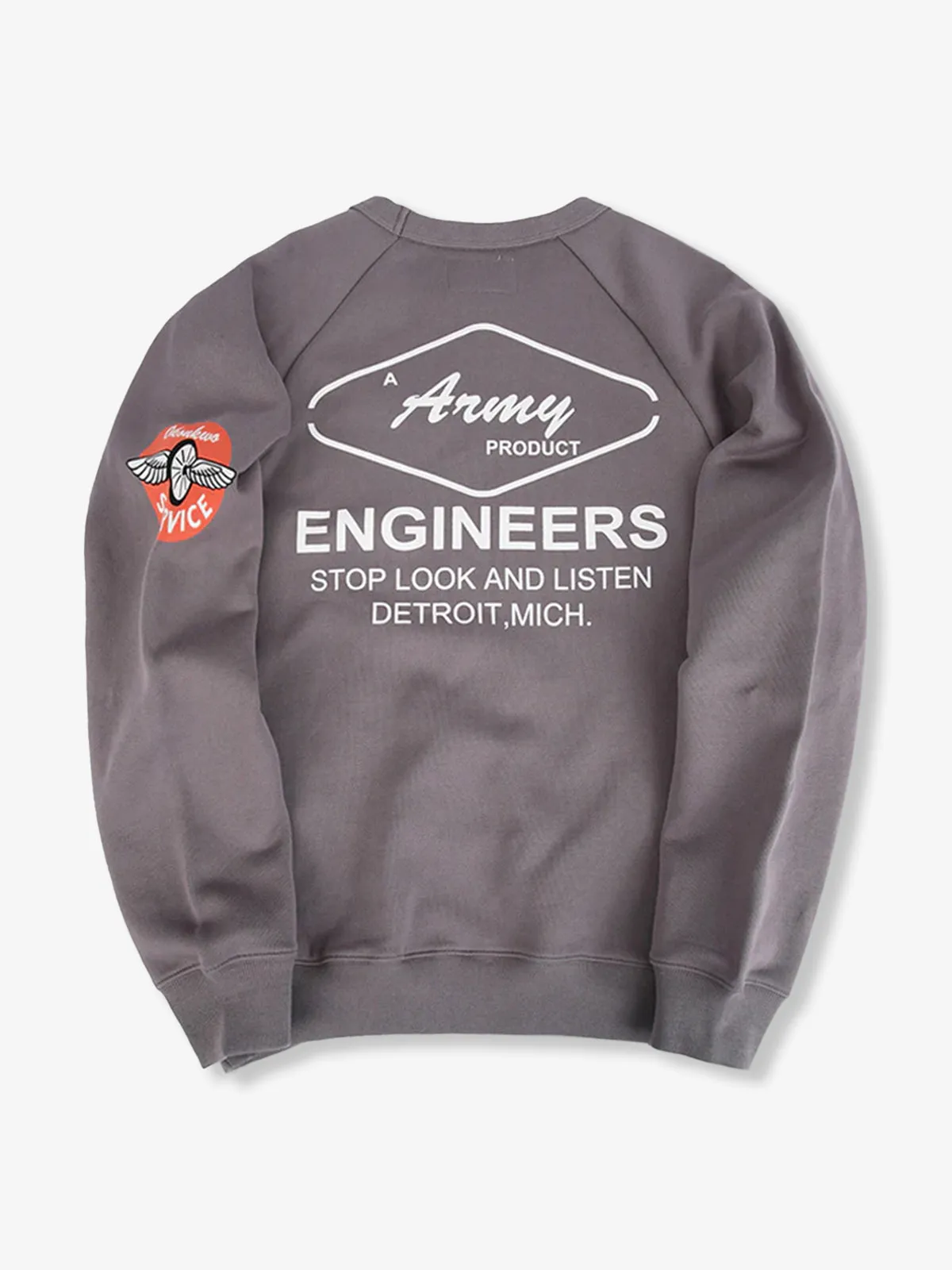 520g Heavyweight Brushed Fleece Sweatshirt sold by Karaku product image thumbnail 5