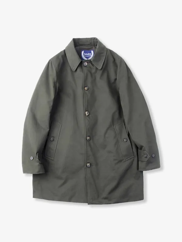 Corduroy Collar Balmacaan Coat sold by Karaku