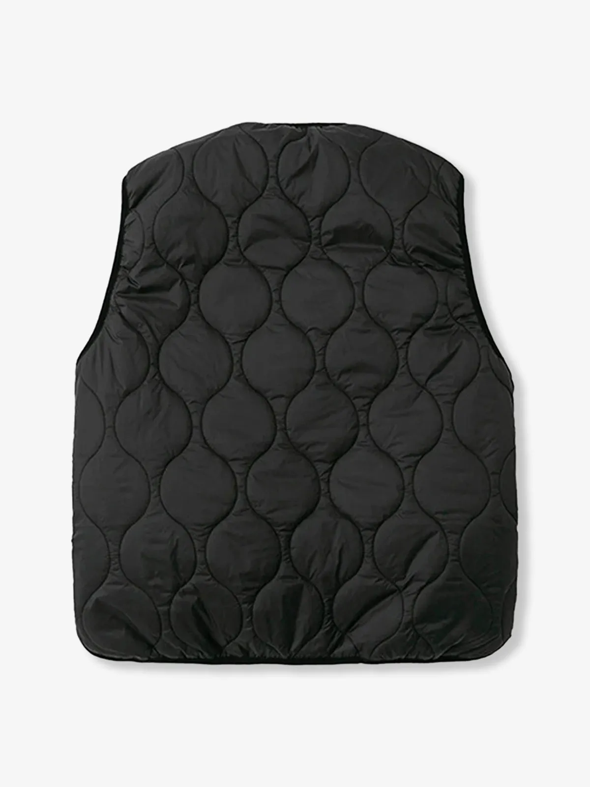 Quilted Vest with Embroidery and Double Zipper sold by Karaku product image thumbnail 4