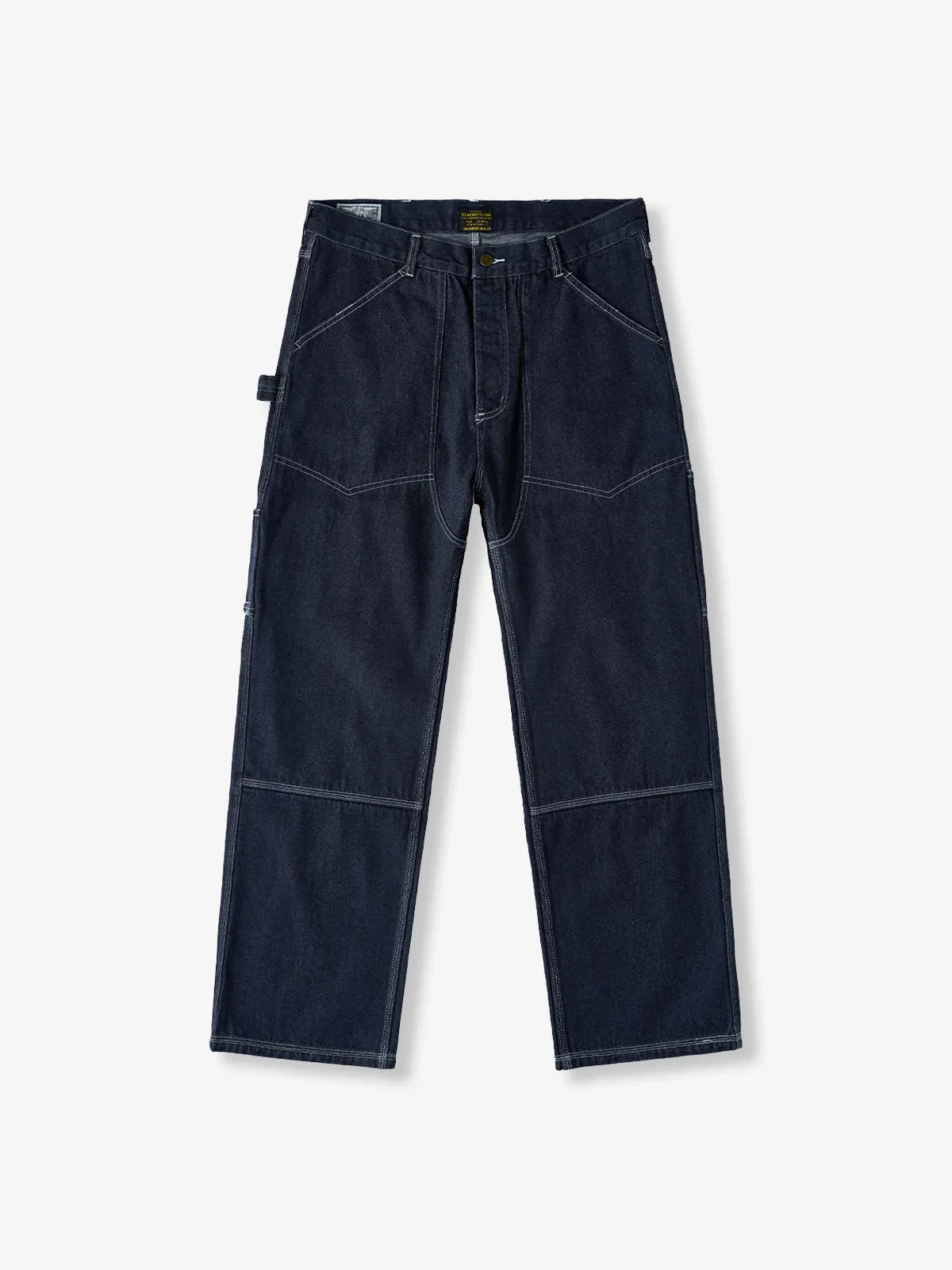 Washed Denim Pants – Wabash Stripe & Solid 3 Colors sold by Karaku product image thumbnail 2