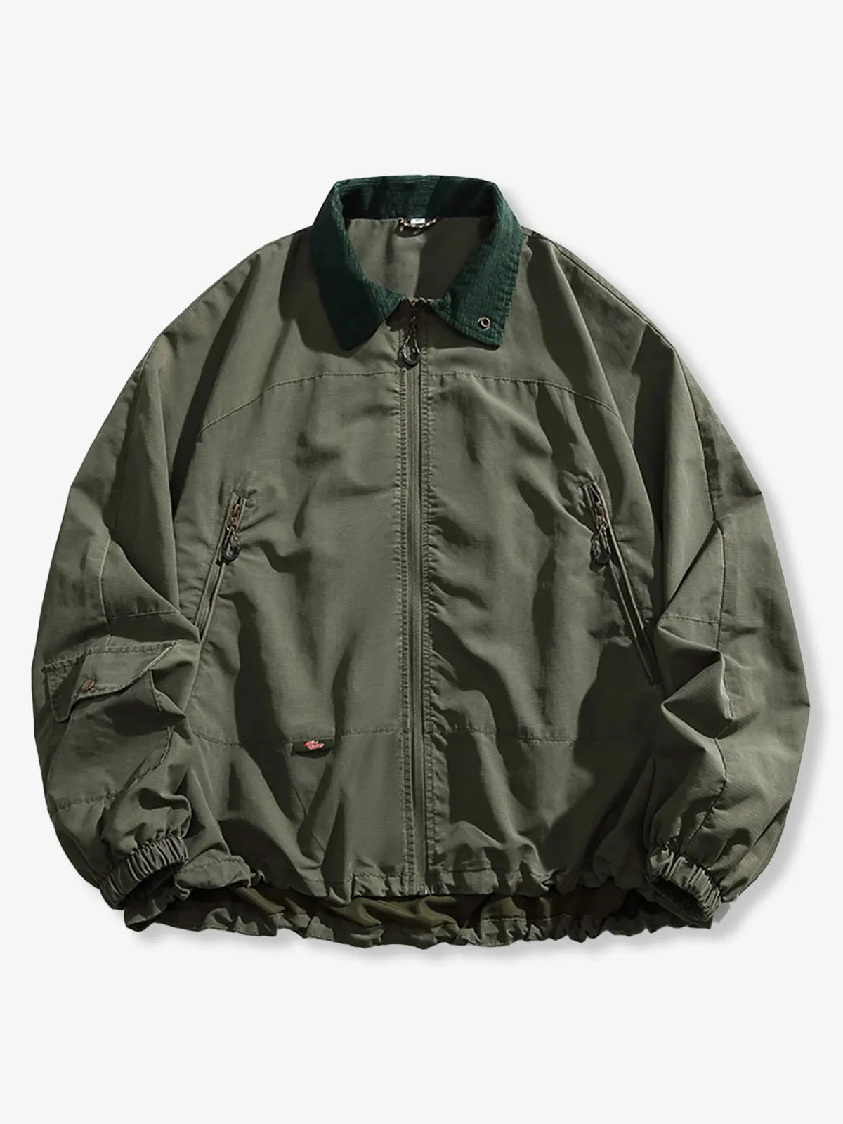 Urban Outdoor Corduroy Collar Raglan Mountain Jacket sold by Karaku product image thumbnail 2