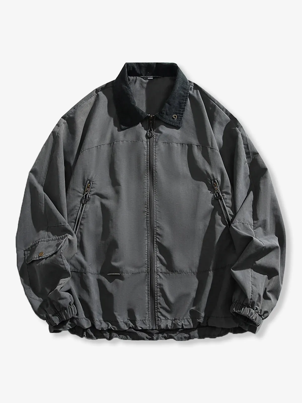 Urban Outdoor Corduroy Collar Raglan Mountain Jacket sold by Karaku product image thumbnail 4