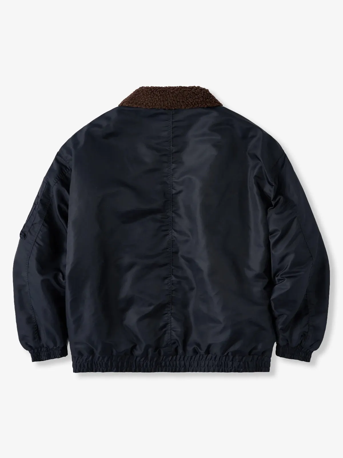 Sherpa Collar MA-1 Quilted Flight Jacket sold by Karaku product image thumbnail 2