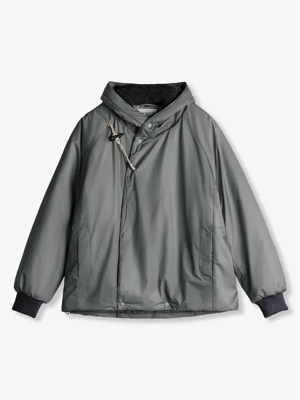 Modified N-3B Military Parka Jacket with Contrast Elbow Patches sold by Karaku