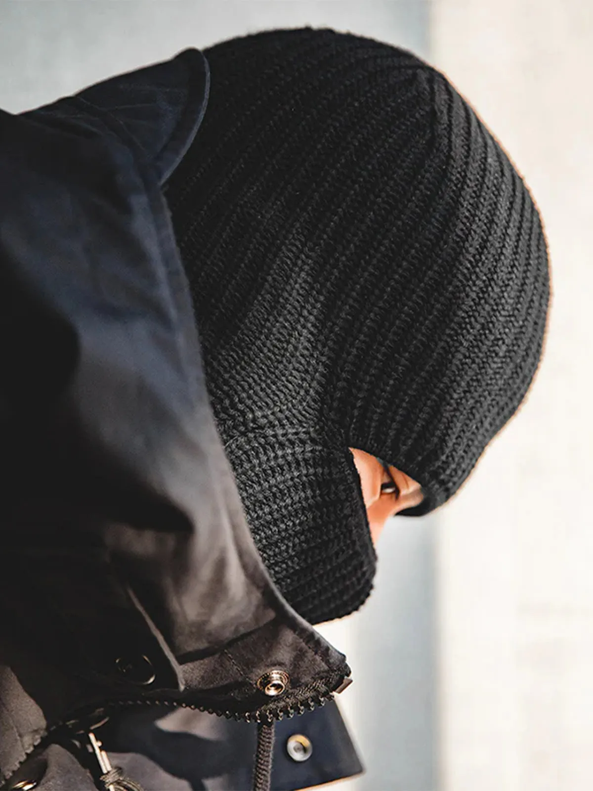 Balaclava Knit Hat sold by Karaku product image thumbnail 3