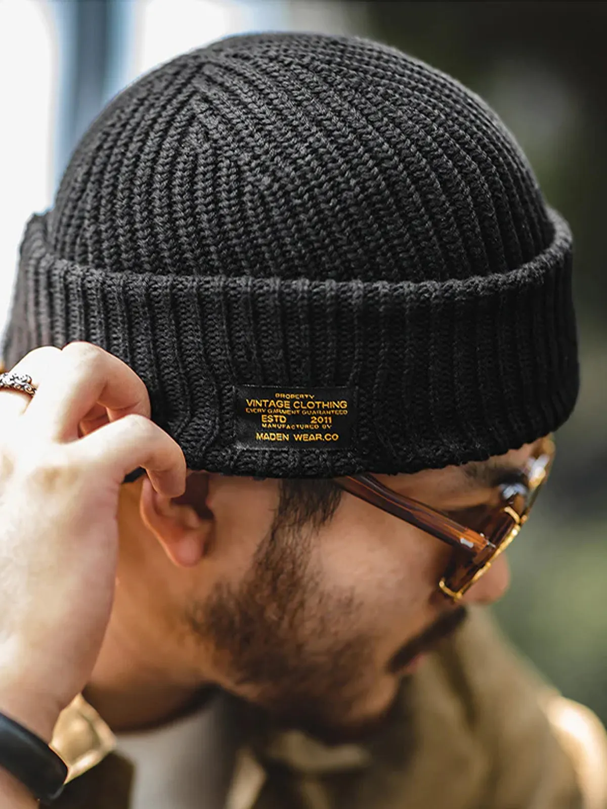 Balaclava Knit Hat sold by Karaku product image thumbnail 4