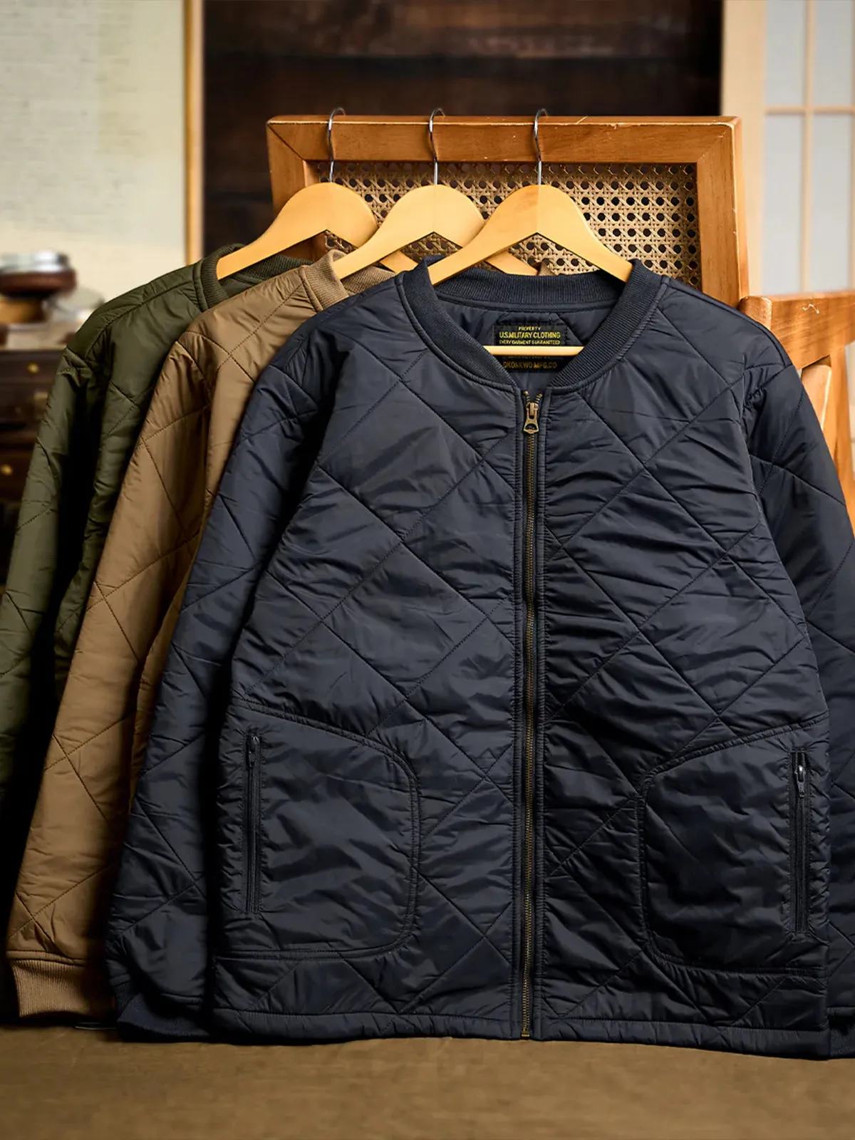 M-43 Modified Quilted Padded Inner Jacket sold by Karaku product image thumbnail 5