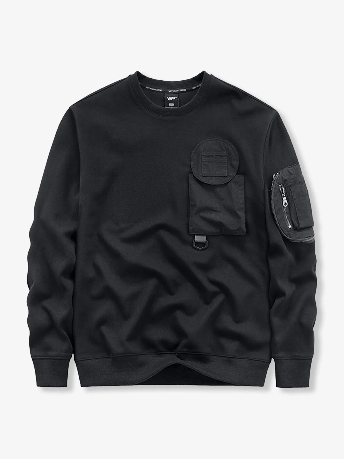 Multi-Functional Pockets Sweatshirt sold by Karaku