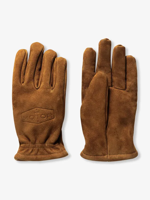 Vintage Leather Motorcycle Gloves sold by Karaku
