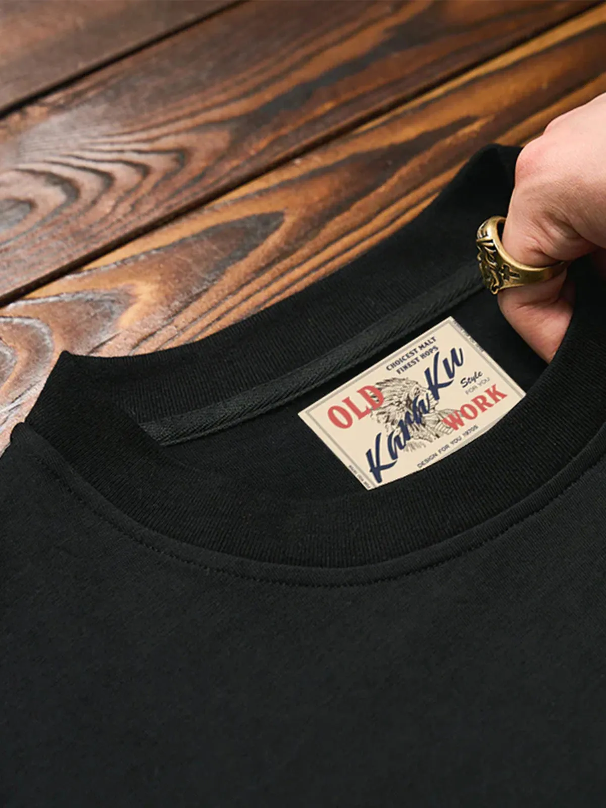 'Skeleton Scoring Dunk' Printed Cotton Short Sleeve T-Shirt sold by Karaku product image thumbnail 5