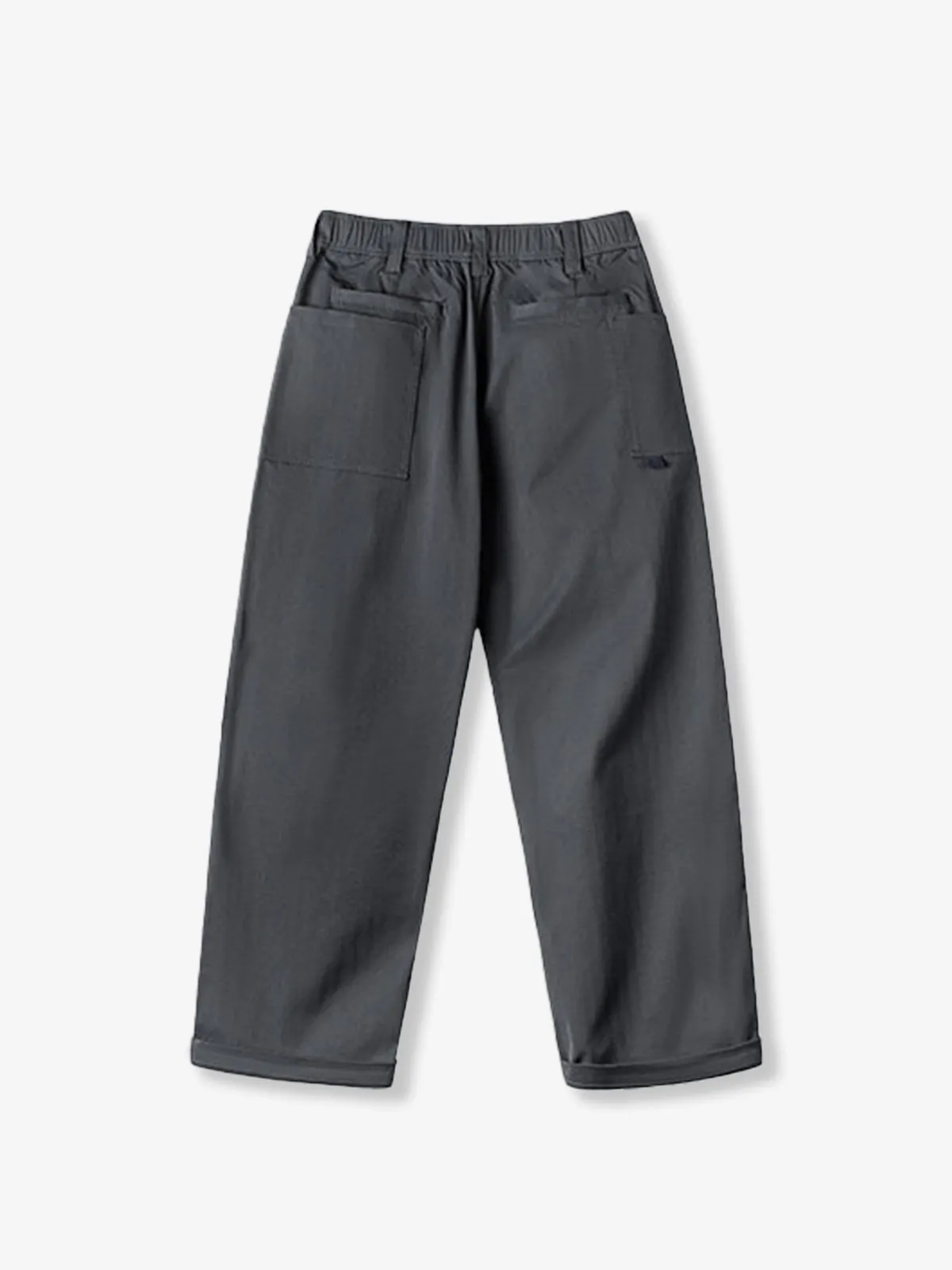 Tailored Black Pleated Straight-Leg Pants sold by Karaku product image thumbnail 2