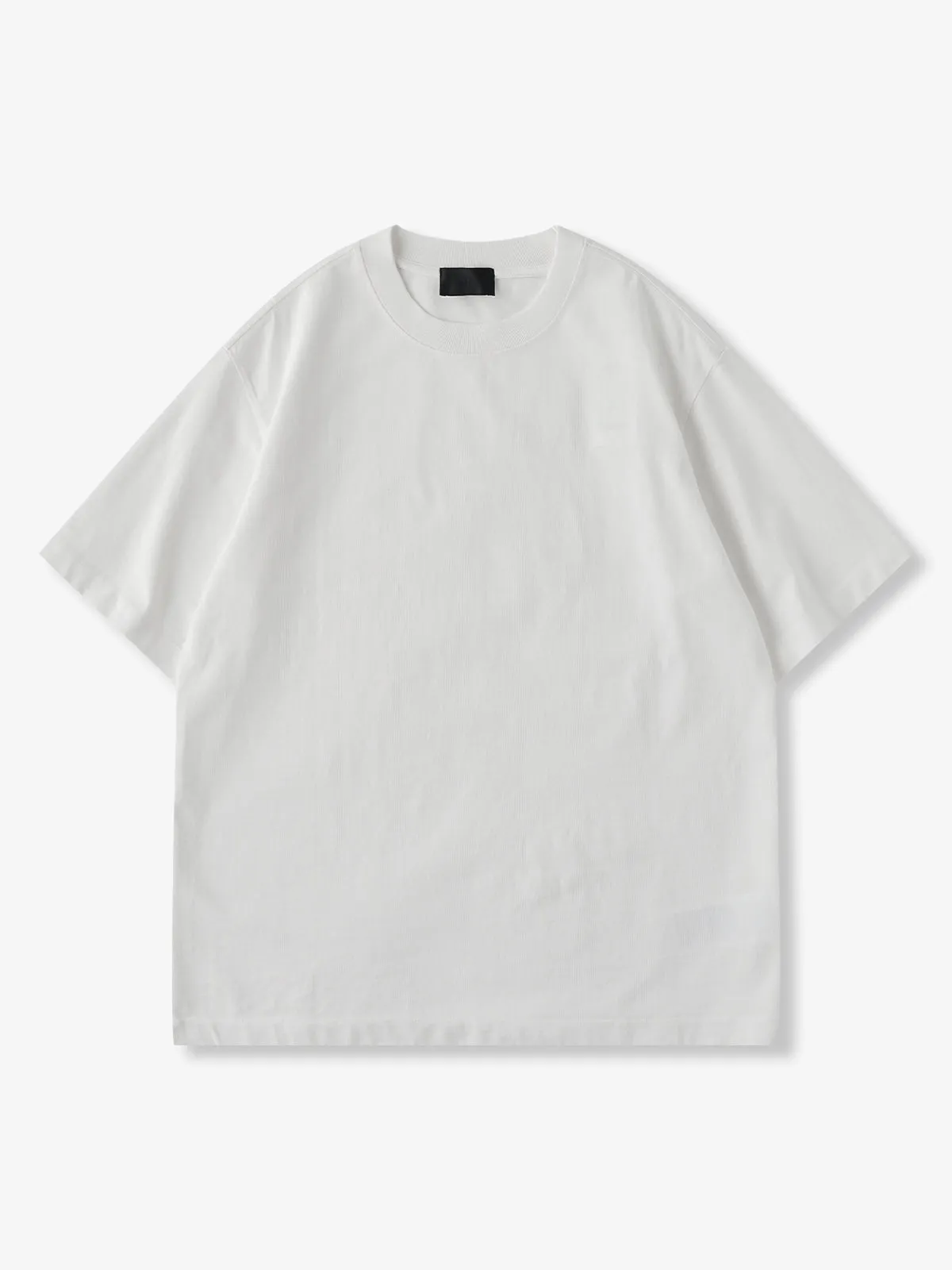 Heavyweight Casual Loose Fit Basic Crewneck Tee sold by Karaku product image thumbnail 3