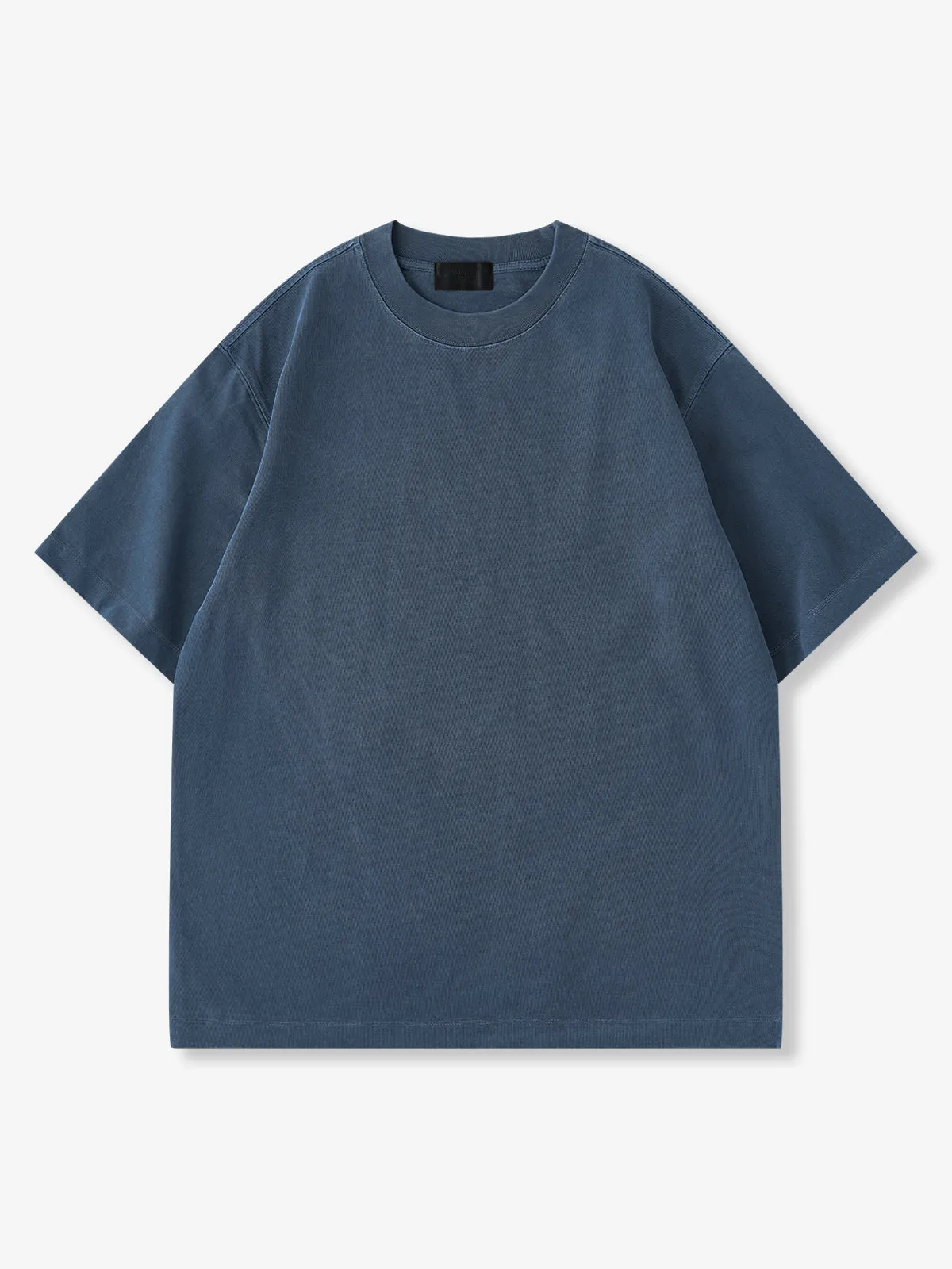 Heavyweight Casual Loose Fit Basic Crewneck Tee sold by Karaku product image thumbnail 4