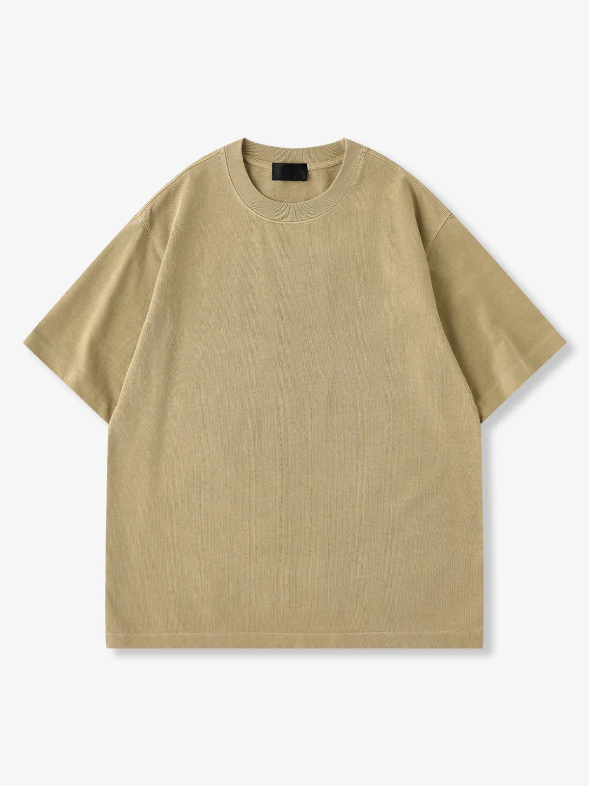 Heavyweight Casual Loose Fit Basic Crewneck Tee sold by Karaku product image thumbnail 5