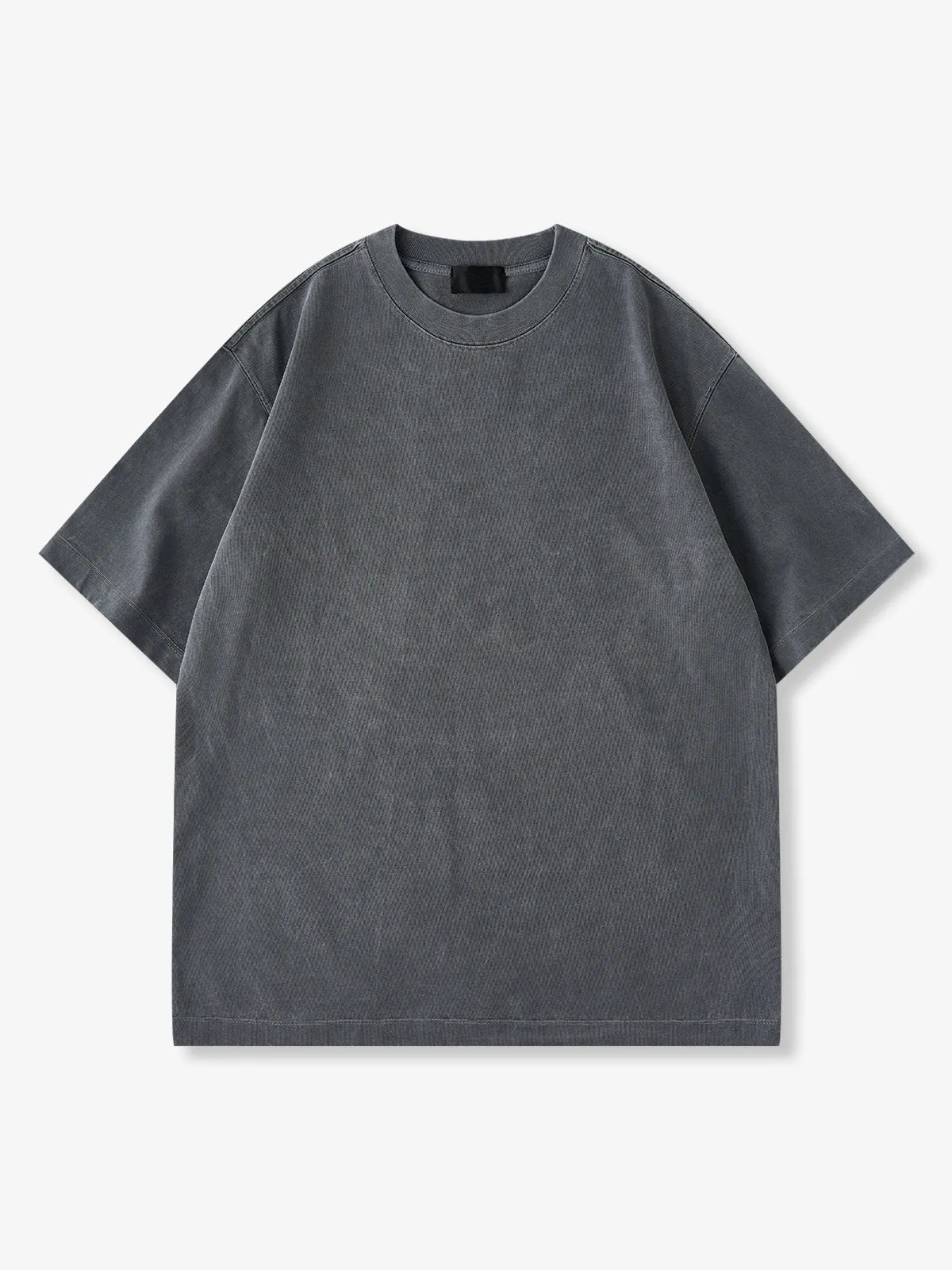 Heavyweight Casual Loose Fit Basic Crewneck Tee sold by Karaku product image thumbnail 2