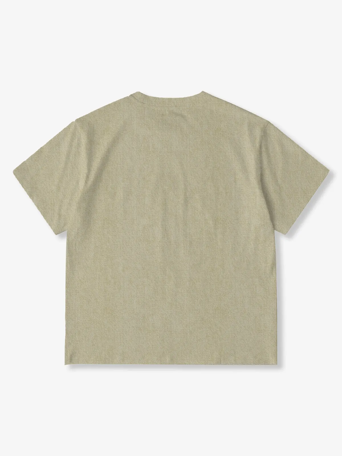 Washed Cotton Short-Sleeve Tee – “Cat Cutting Through the Wind & Rider Companion” sold by Karaku product image thumbnail 2